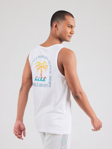 BILLABONG - Camiseta funcional 'TROPPO' en blanco: frente