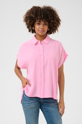 CULTURE Bluse 'Myra' in Pink: Vorderseite
