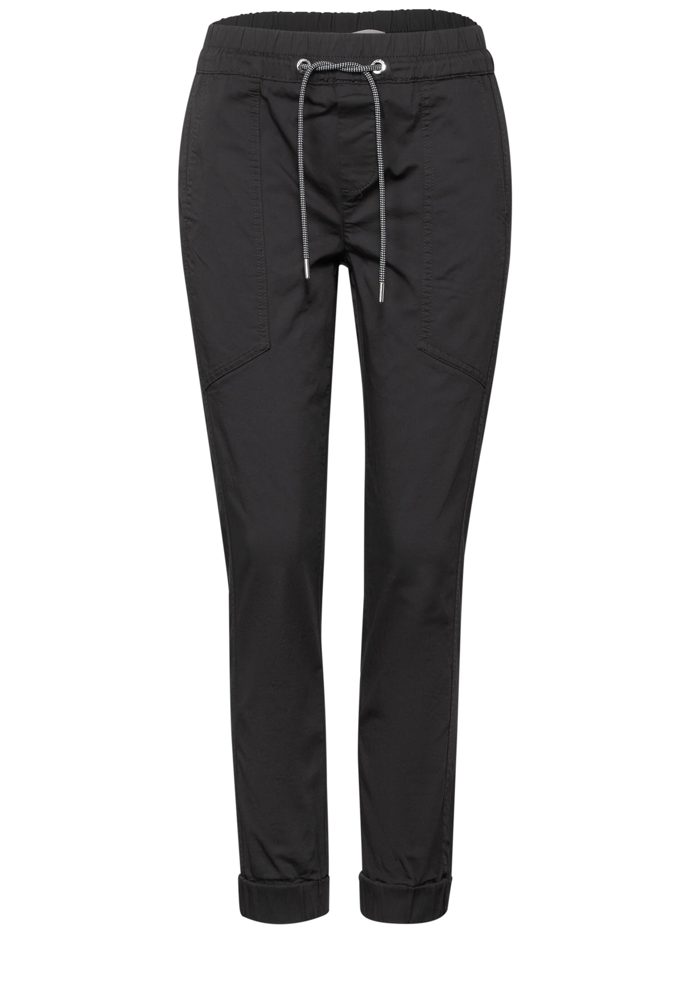 STREET ONE Hose in Grau: Vorderseite