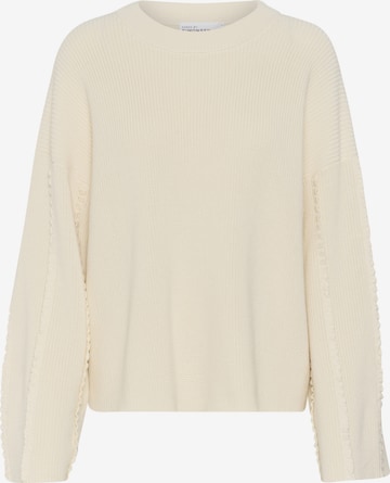 KAREN BY SIMONSEN Trui 'Thit' in Wit: voorkant