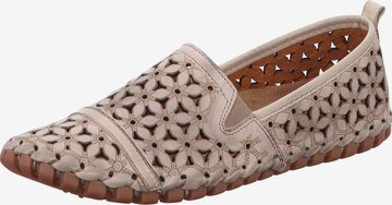 Gemini Slipper in Beige: predná strana