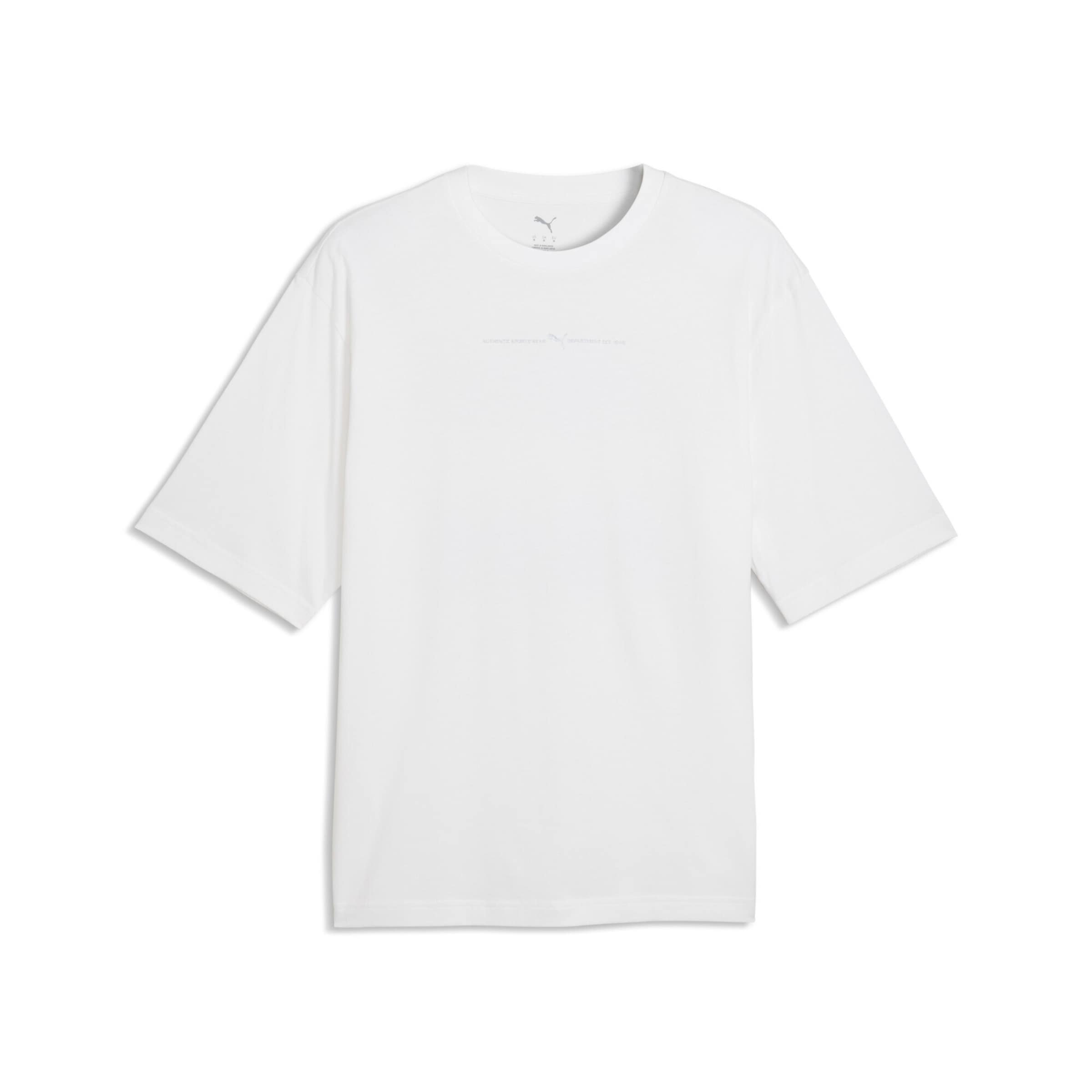 PUMA T-Shirt fonctionnel en S en blanc, Vue avec produit