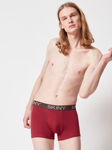 Skiny Regular Boxershorts in Braun