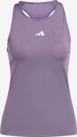 ADIDAS PERFORMANCE Top sportowy 'Techfit' w kolorze fioletowy: przód