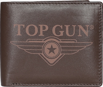 TOP GUN Portemonnaie in Braun: Vorderseite