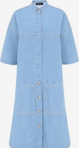 FRESHLIONS Jurk 'Josy' in Blauw: voorkant