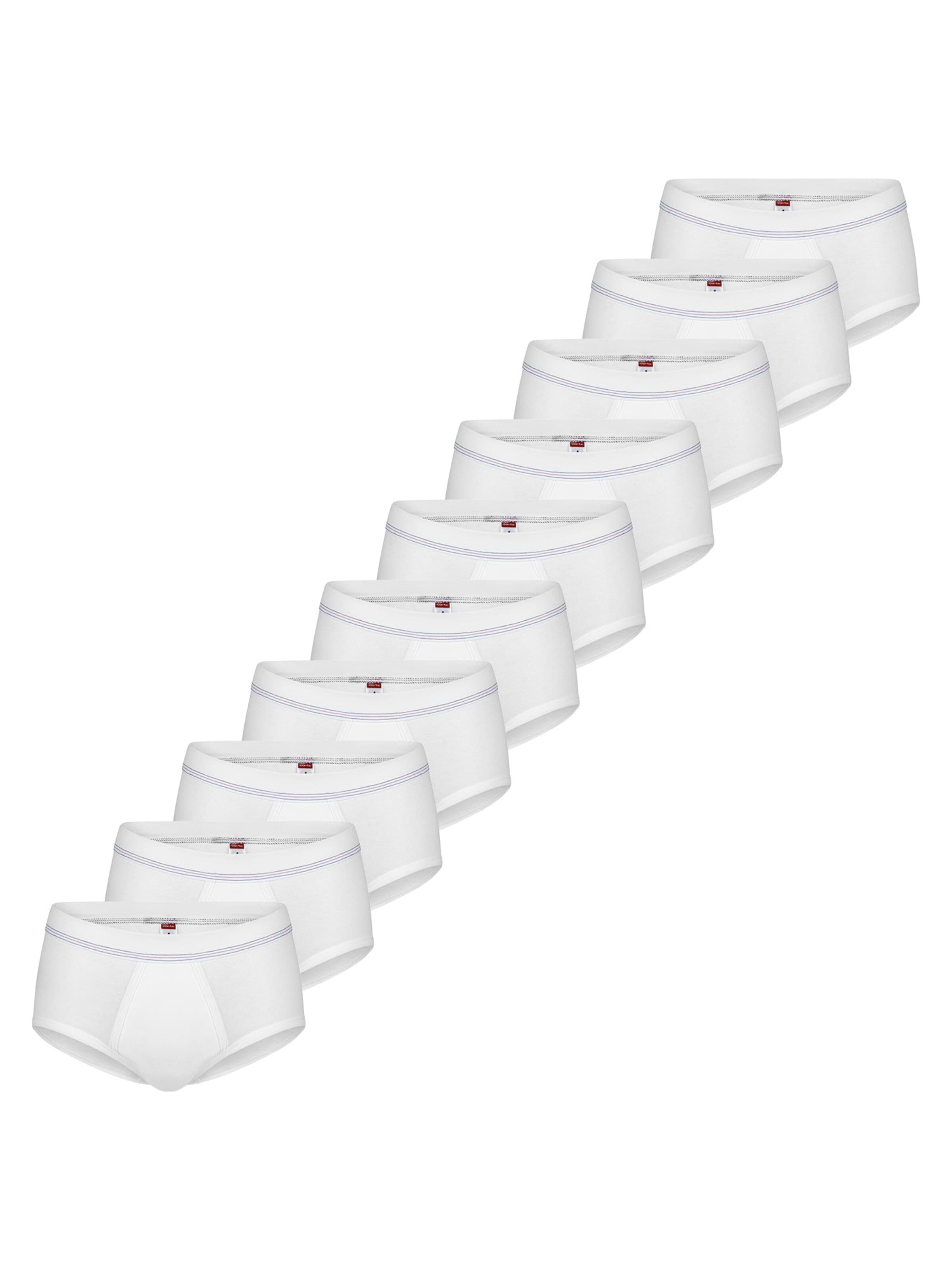 CON-TA Panty 'Feinripp' in White: front
