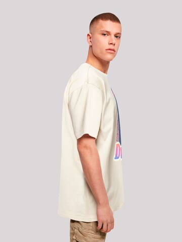 T-Shirt 'Stranger Things Argyle Dude Netflix TV Series' F4NT4STIC en beige