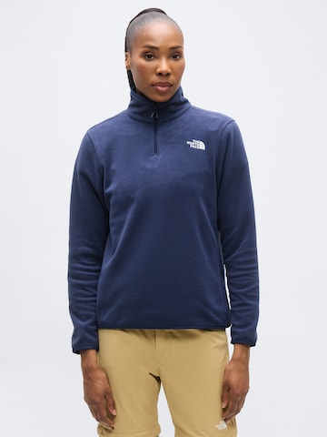 THE NORTH FACE Спортивная кофта 'GLACIER' в Синий: спереди