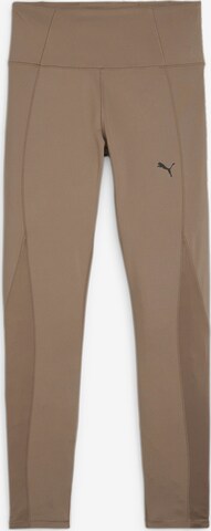 PUMA Leggings 'STUDIO' in Brown: front