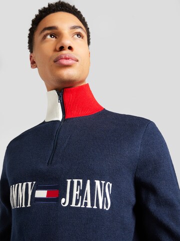 Tommy Jeans Trui in Blauw