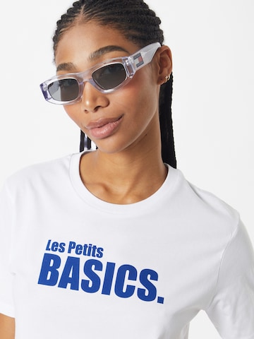 Les Petits Basics T-shirt i vit
