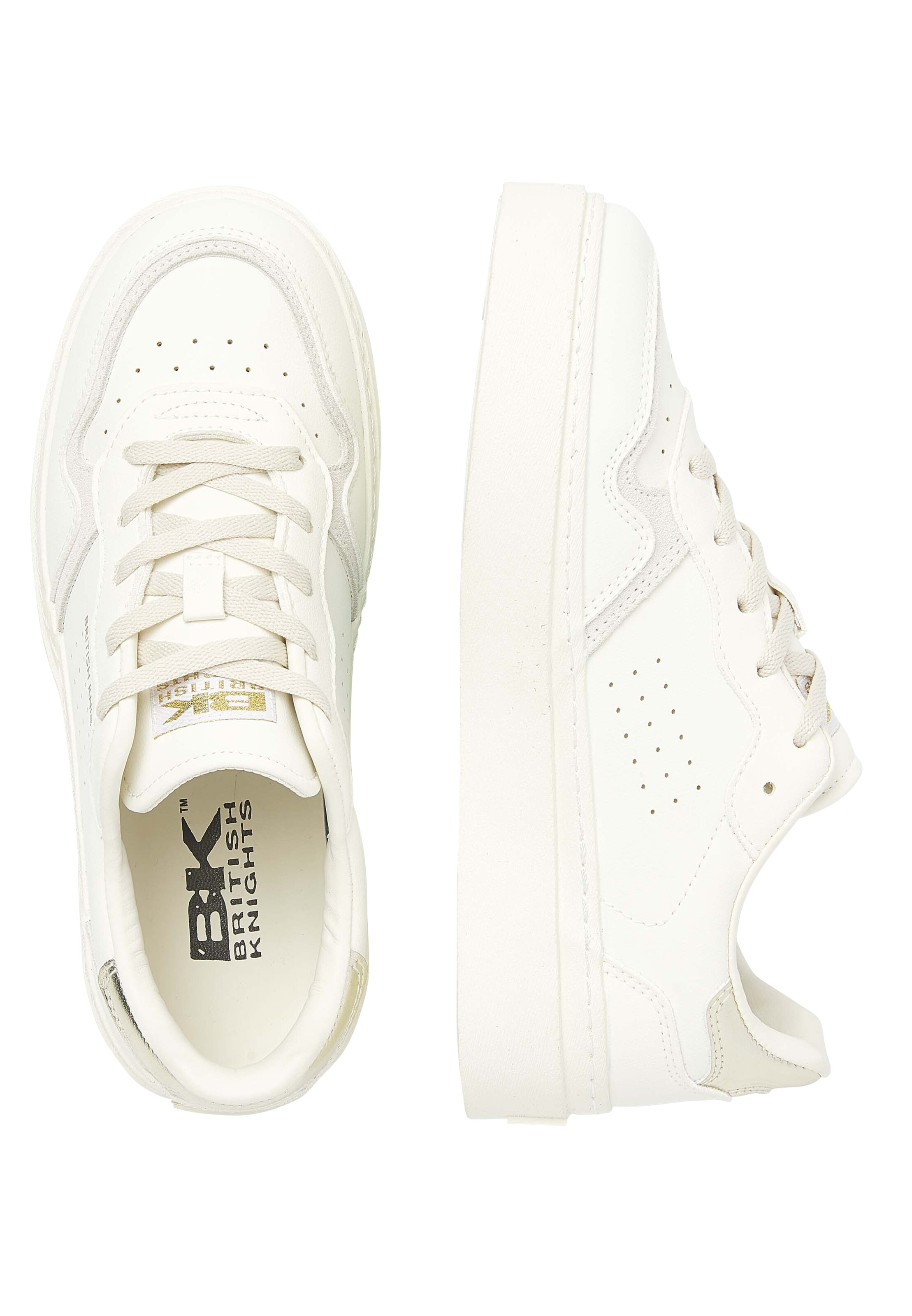 BRITISH KNIGHTS Sneakers ' REFLUX ' in White