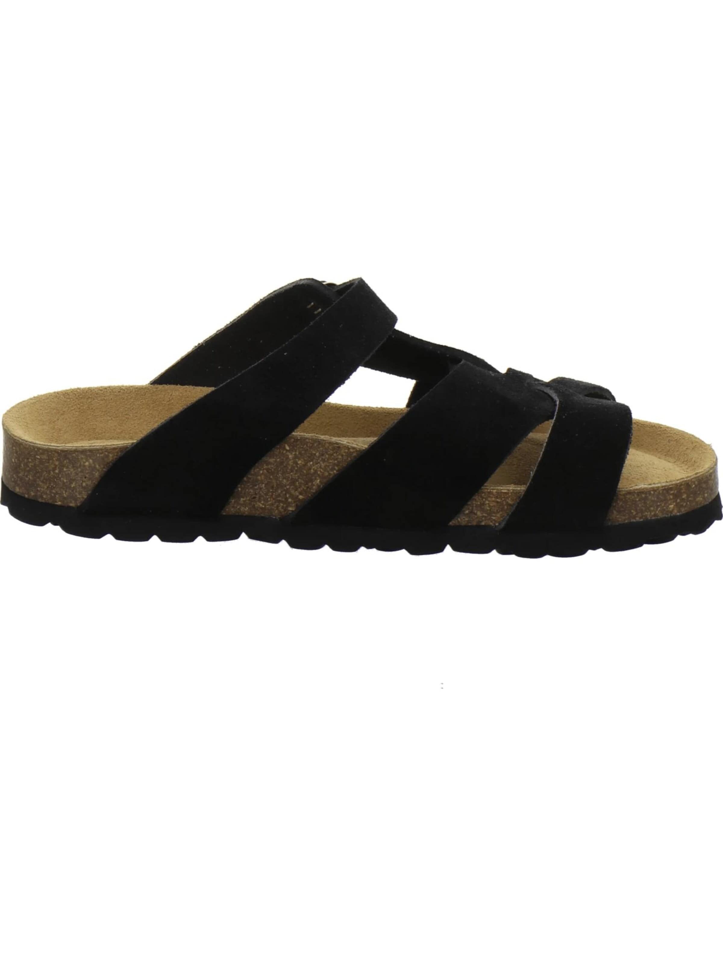 Mule 'Pantoletten Damen Kralle schwarz' AFS-Schuhe en noir