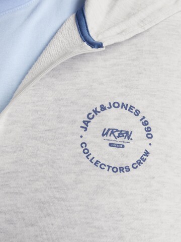 Jack & Jones Plus Sweatjacke in Grau