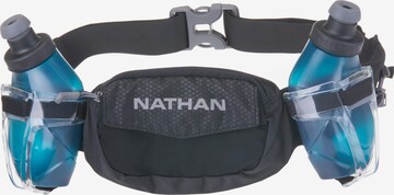 NATHAN Sports Belt 'Trail-Mix Plus 2' in Grey: front