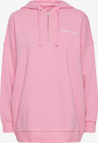 Sweat-shirt The Jogg Concept en rose : devant