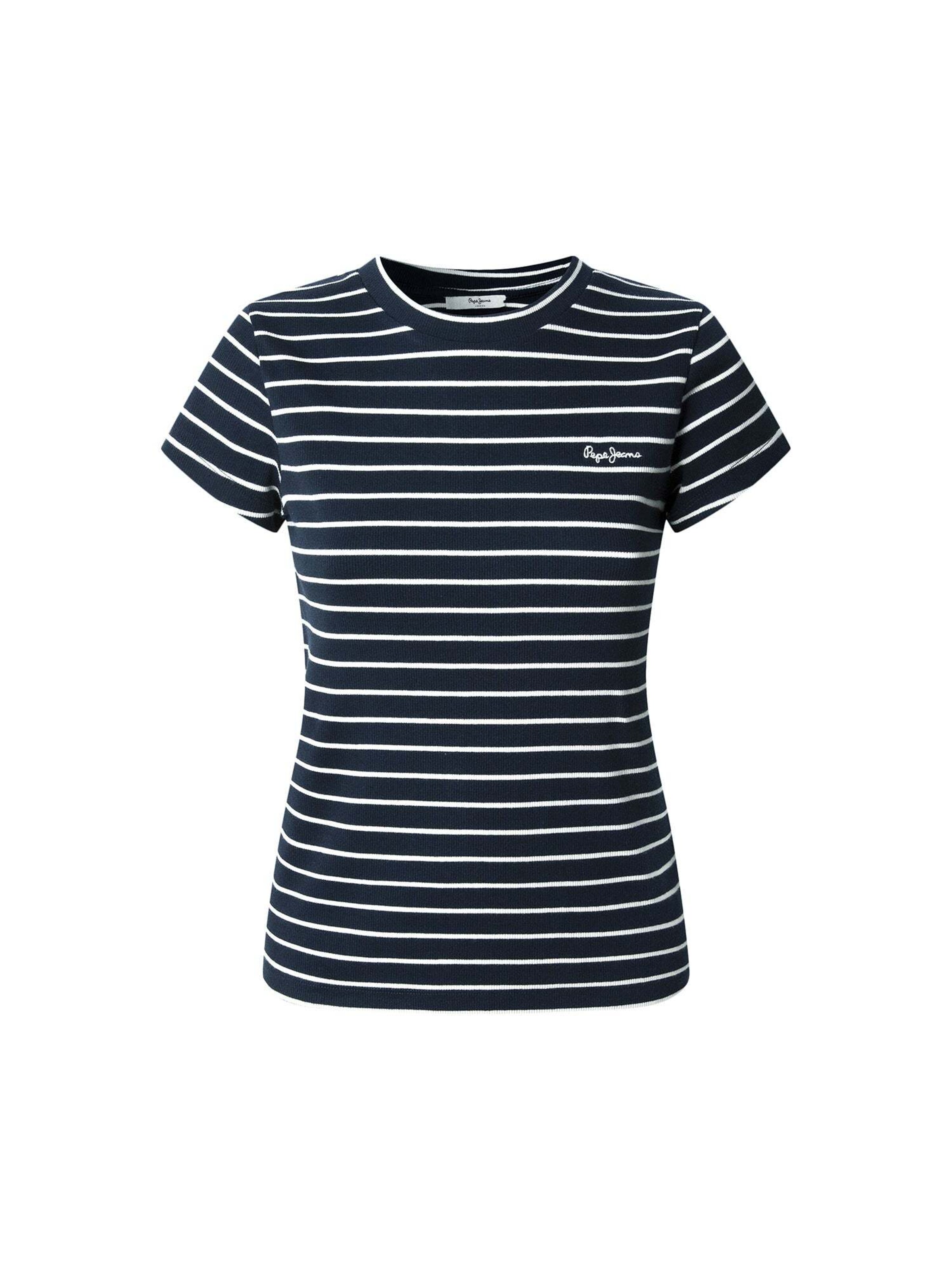 Pepe Jeans Shirt 'Meribel' in Blauw: voorkant