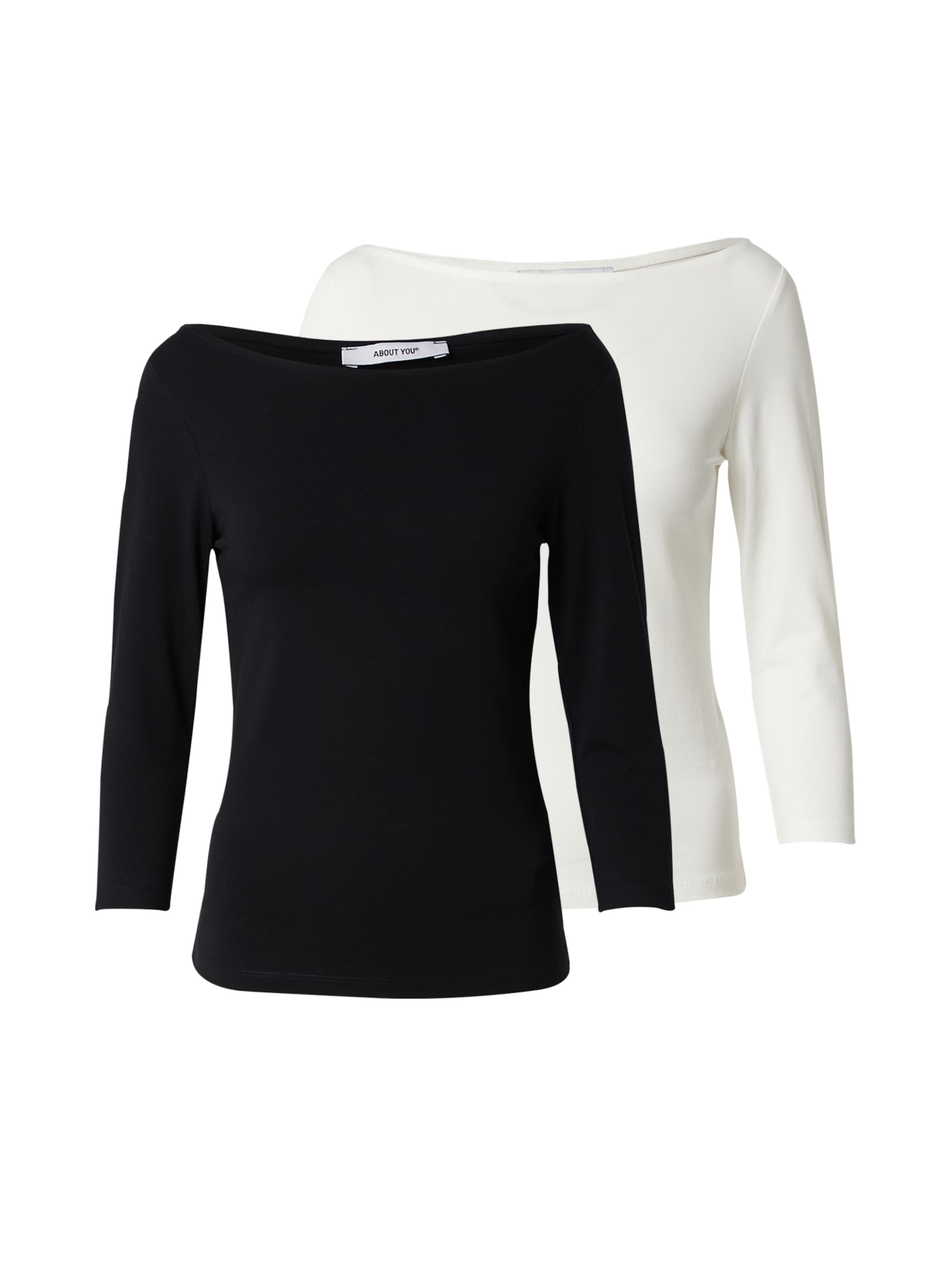 ABOUT YOU Póló 'Hedda' - fekete: elől