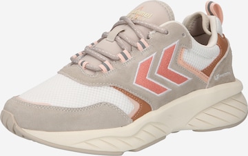 Hummel Sportschoen 'Marathona Reach' in Beige: voorkant