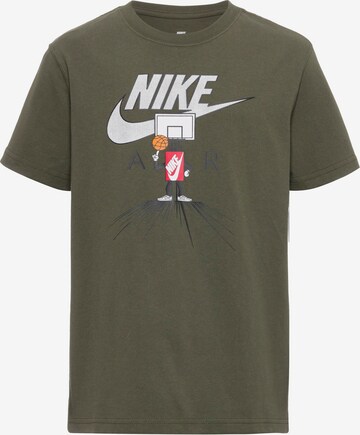 Nike Sportswear Shirt in Green: front