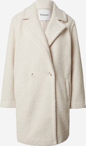 smėlio Desigual Demisezoninis paltas 'LONDON': priekis