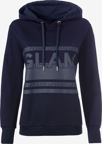 mėlyna heine Megztinis be užsegimo: priekis