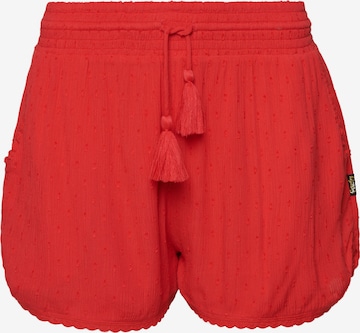 Superdry Pants in Red: front