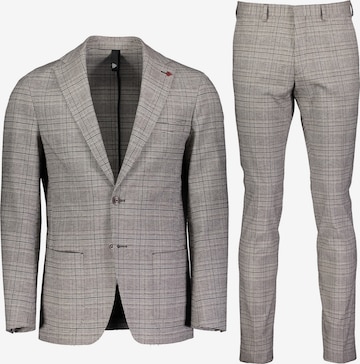 ROY ROBSON Slim fit Suit in Brown: front