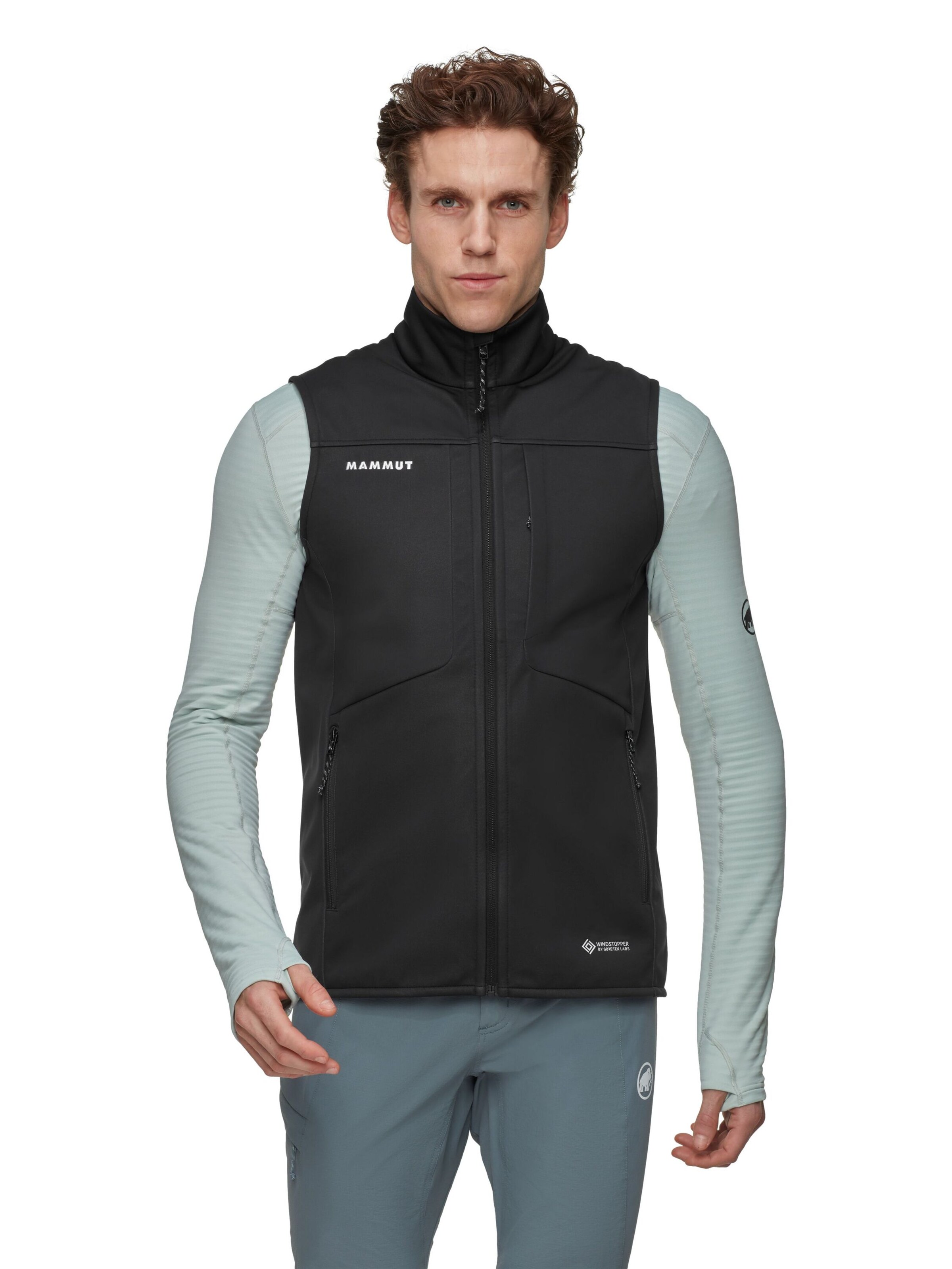 MAMMUT Vest in Black: front
