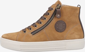 REMONTE High-Top Sneakers in Brown