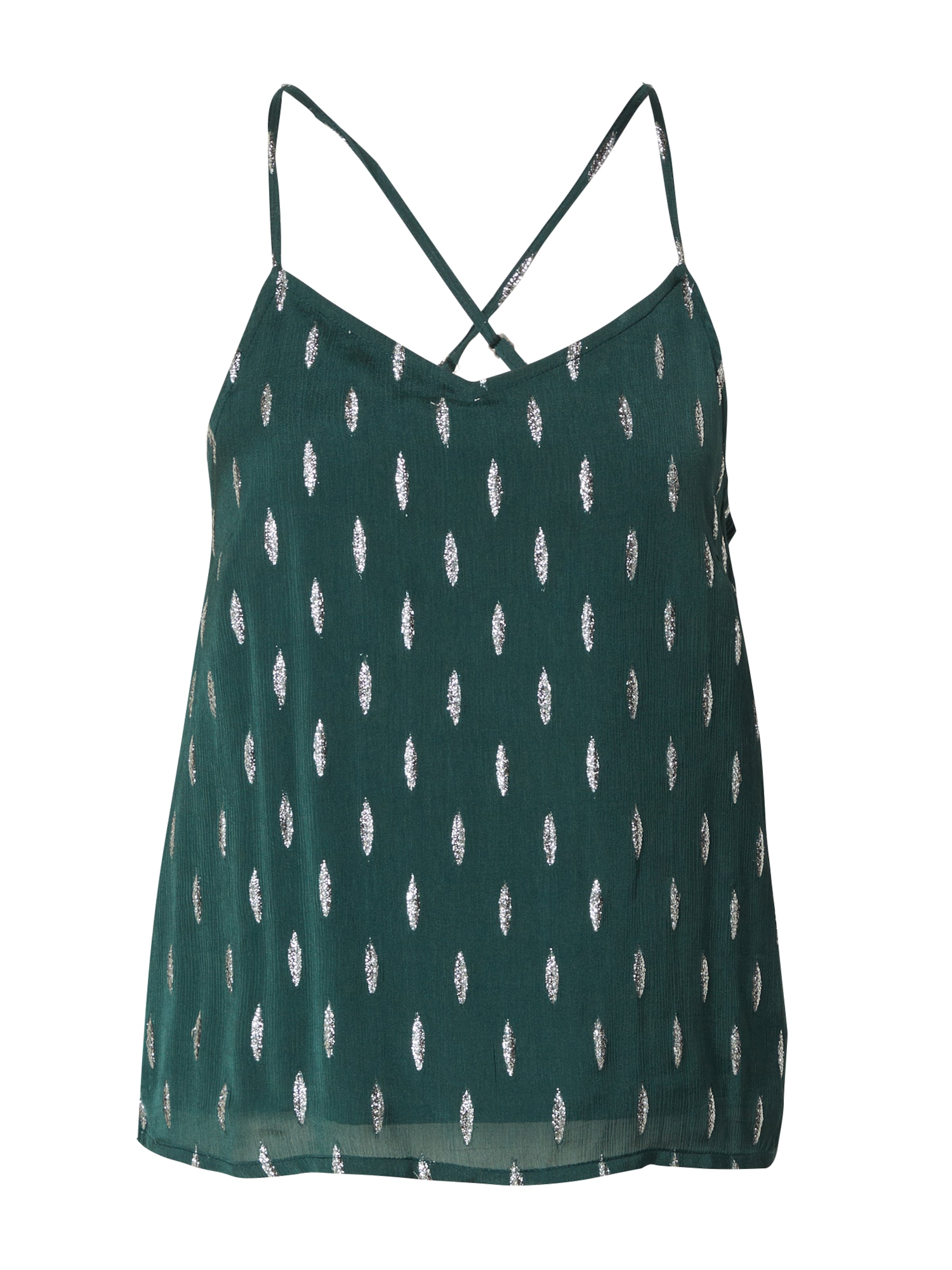 ABOUT YOU Τοπ 'Fee' σε πράσινο: μπροστά