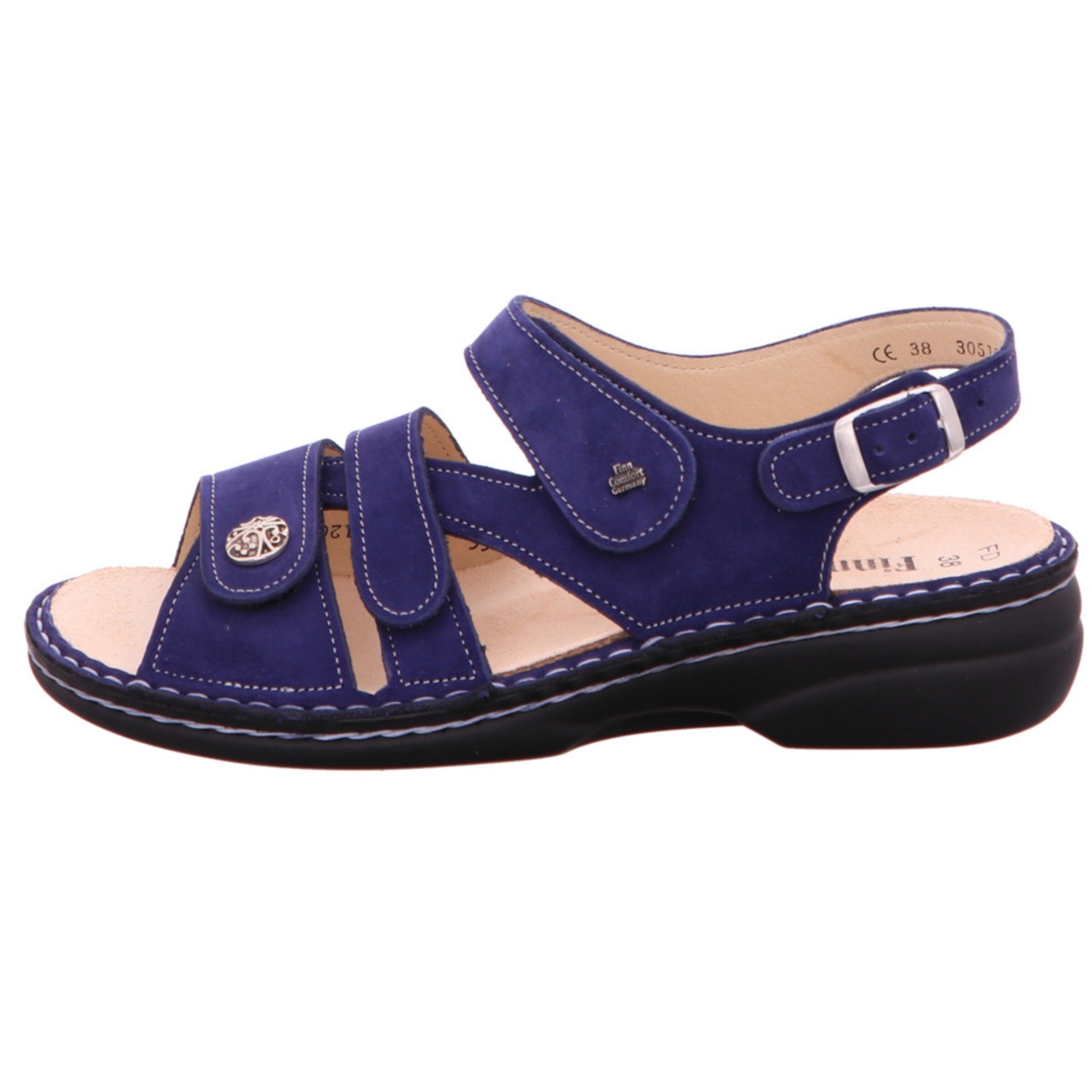 Finn Comfort Sandal 'Gomera' in Purple: front