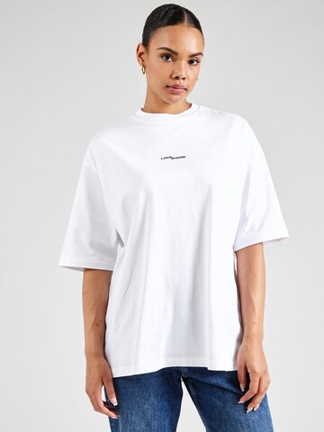 Love Scars Shirt in Weiß: Vorderseite