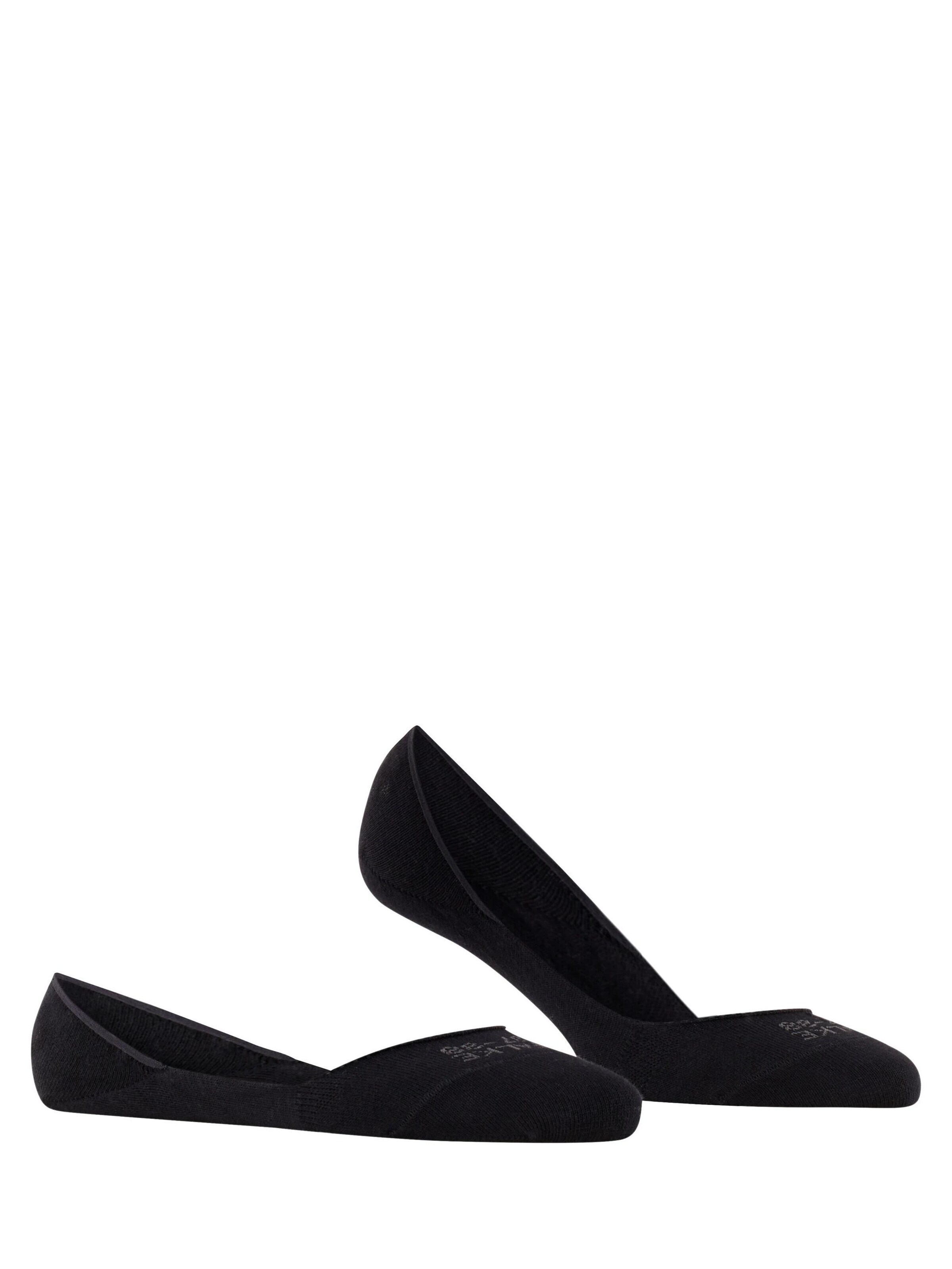 FALKE Ankle Socks 'Step Medium Cut Box' in Black