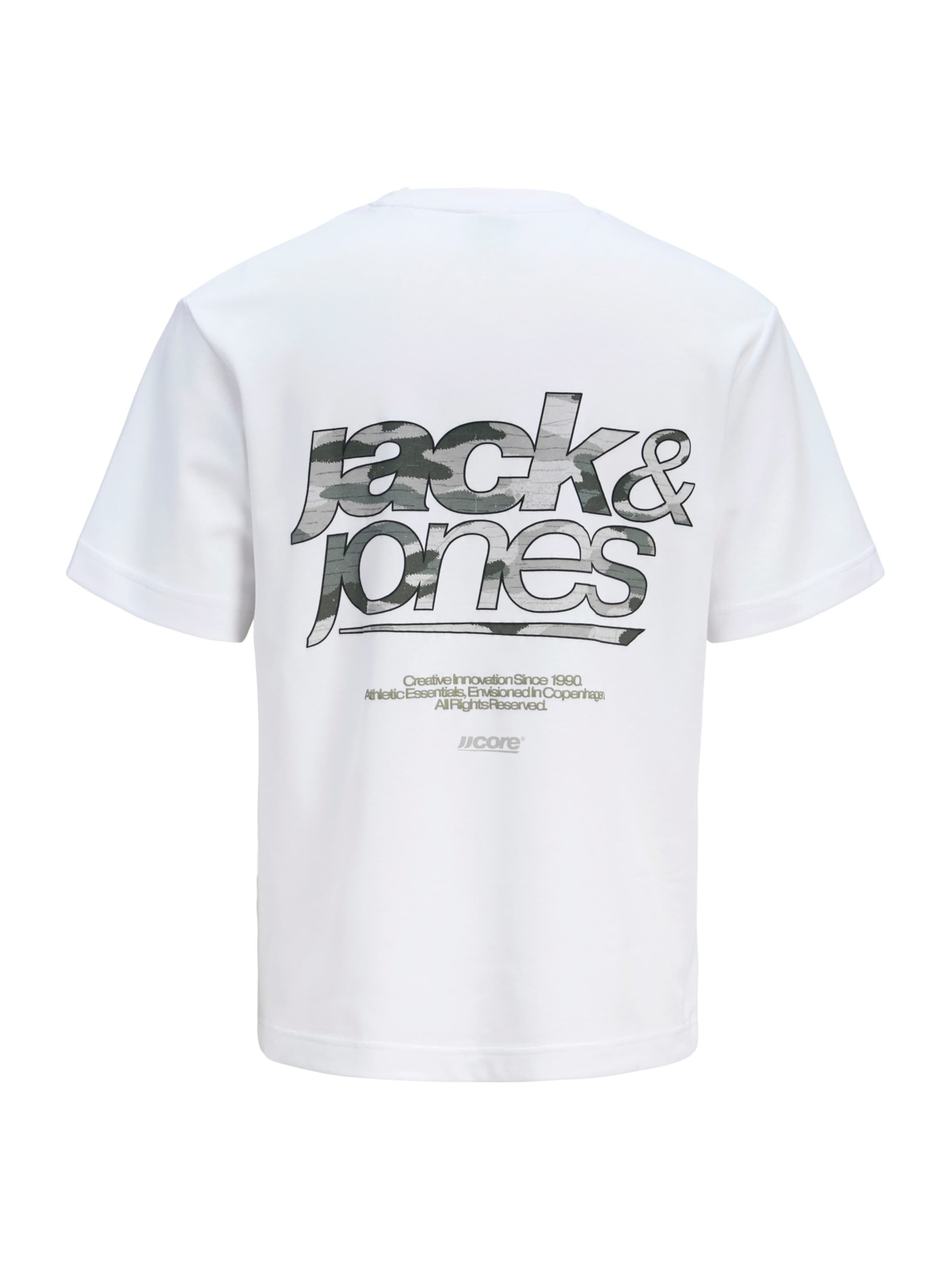 Jack & Jones Junior Μπλουζάκι 'JCOBreeze' σε λευκό