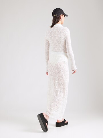 Jupe 'ONLLORENZA' ONLY en beige