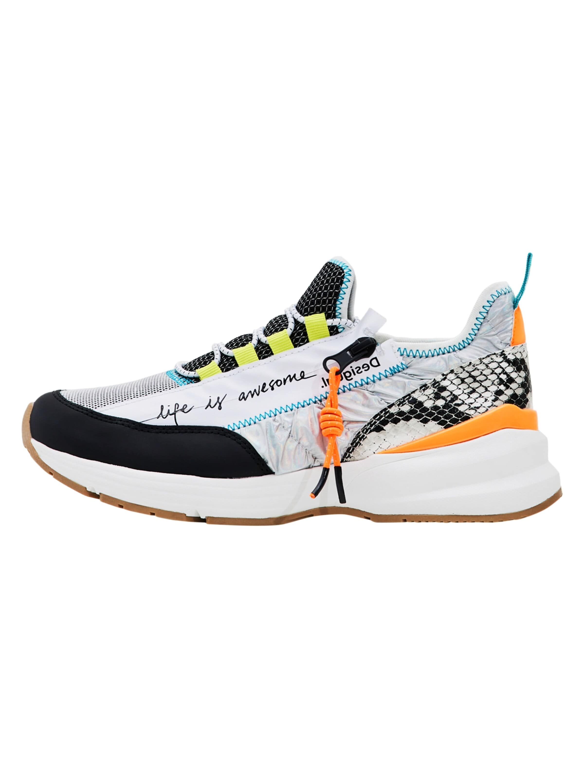 Desigual Sportlicher Schnürschuh‌‌ in 36 in weiß, Produktansicht