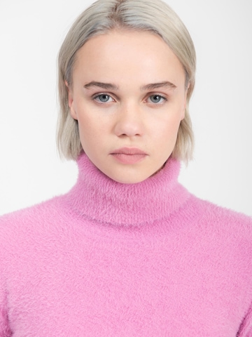 Influencer Pulóver - rózsaszín
