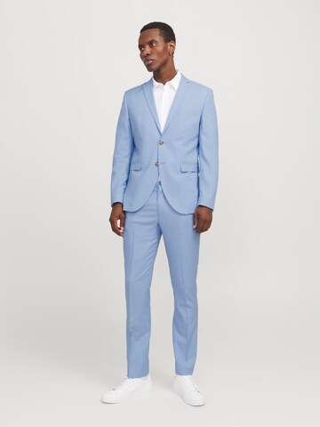 JACK & JONES Slimfit Bukser med fals 'JPRSOLARIS' i blå