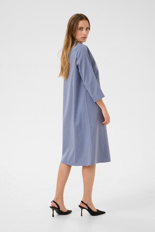 Kaffe Kleid in Blau