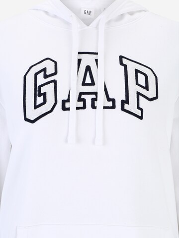 Gap Tall Суичър 'HERITAGE' в бяло