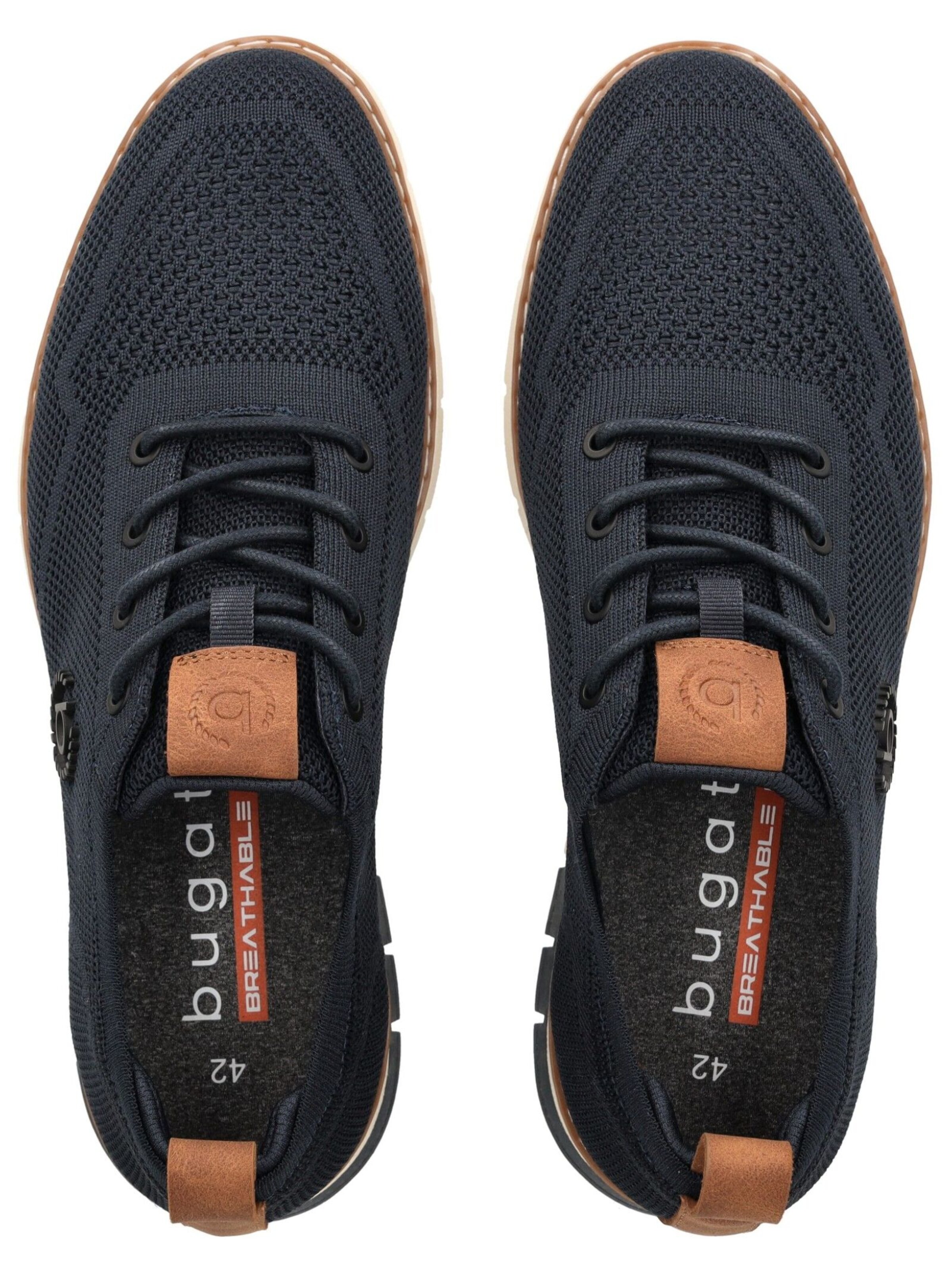 Sneaker bassa di bugatti in blu