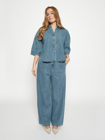 Peppercorn Regular Pants 'Noèlle' in Blue