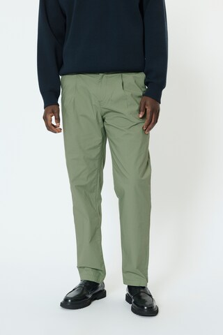 Regular Pantalon 'MAhart' Matinique en vert : devant