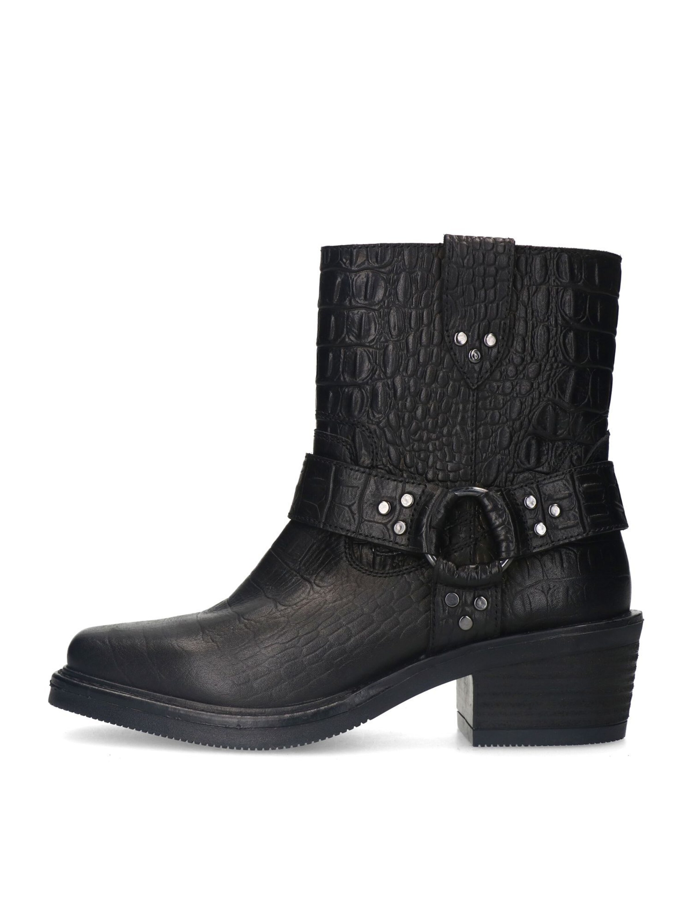 Bottes de cowboy SACHA en noir