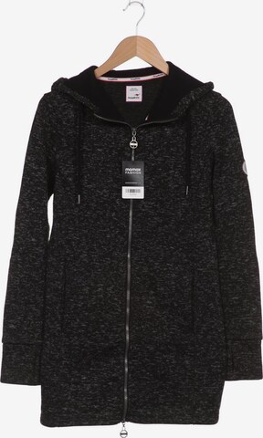 KangaROOS Sweatshirt & Zip-Up Hoodie in L in Black: front