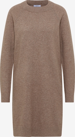 CECIL Knitted dress in Grey: front