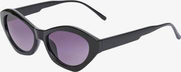 Lunettes de soleil 'AMALIE' PIECES en noir : devant