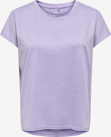 ONLY PLAY - Camiseta funcional 'ONPAUB-CORE' en lila: frente